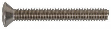 POMSSS5/16C7 5/16-18 X 7 PHIL OVAL MS SS 6" THREAD LENGTH